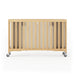 Foundations® - Travel Sleeper® Full-Size Folding Crib with Oversized Casters (Including Foam Mattress)