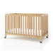 Foundations® - Travel Sleeper® Full-Size Folding Crib with Oversized Casters (Including Foam Mattress)