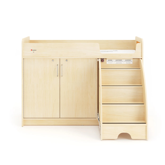 Foundations SafeStep® Commercial Changing Table with Stairs – Daycare-Grade Safety & Accessibility