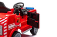 Freddo Toys - 12V Fire Truck 1-Seater Ride-On with Lights, Sounds & Parent Remote - Freddo Toys
