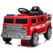 Freddo Toys - 12V Fire Truck 1-Seater Ride-On with Lights, Sounds & Parent Remote - Freddo Toys