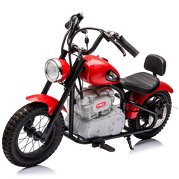 Freddo Toys - 36V Freddo E-Chopper – 1-Seater Electric Motorcycle with Leather Seat & Brushless Motor