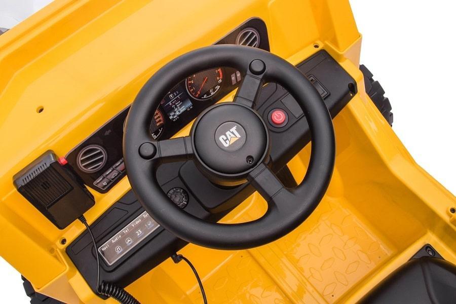 Freddo Toys - Freddo Toys 12V CAT Electric Dump Truck 1 Seater Ride-On