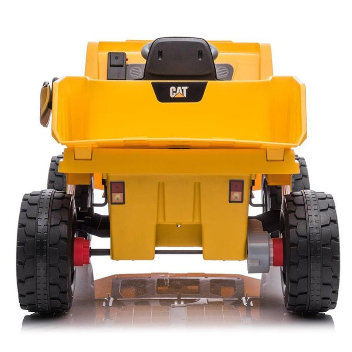 Freddo Toys - Freddo Toys 12V CAT Electric Dump Truck 1 Seater Ride-On