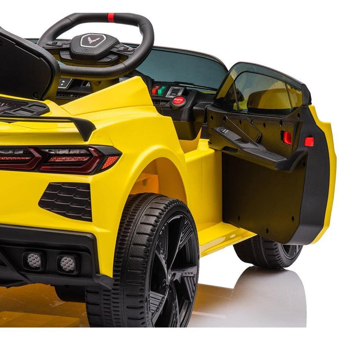 Freddo Toys - Freddo Toys 12V Chevrolet Corvette Stingray C8 1 Seater Ride on