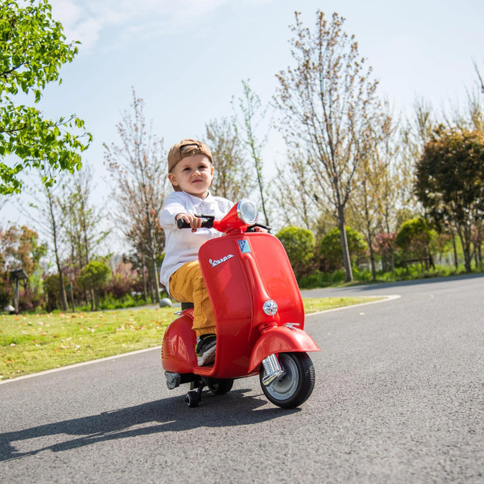 Freddo Toys - Freddo Toys 12V Kids' Vespa Electric Ride-On Scooter