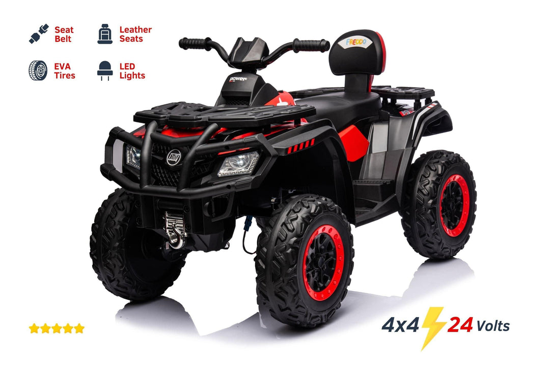Freddo Toys - Freddo Toys 24V 4x4 Freddo Raptor 2 Seater Ride on ATV