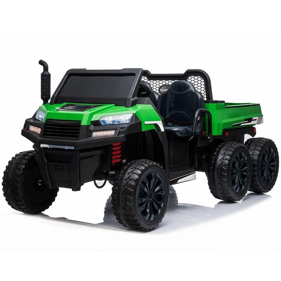 Freddo Toys - Freddo Toys 24V 6 Wheeler Tractor Trailer 2 Seater