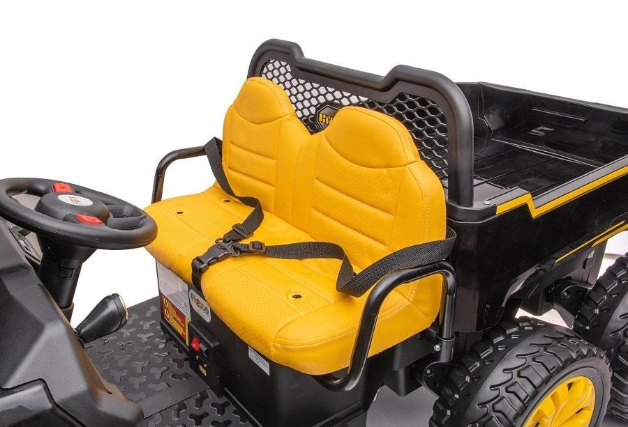 Freddo Toys - Freddo Toys 24V 6 Wheeler Tractor Trailer 2 Seater