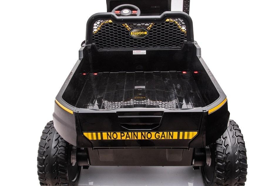 Freddo Toys - Freddo Toys 24V 6 Wheeler Tractor Trailer 2 Seater