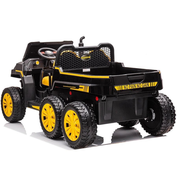 Freddo Toys - Freddo Toys 24V 6 Wheeler Tractor Trailer 2 Seater