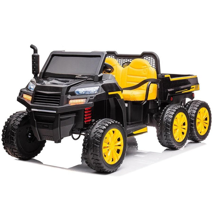 Freddo Toys - Freddo Toys 24V 6 Wheeler Tractor Trailer 2 Seater