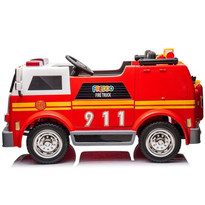 Freddo Toys - Freddo Toys 24V Freddo Fire Truck 2-Seater Ride on