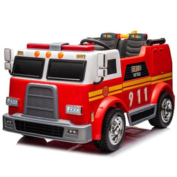 Freddo Toys - Freddo Toys 24V Freddo Fire Truck 2-Seater Ride on