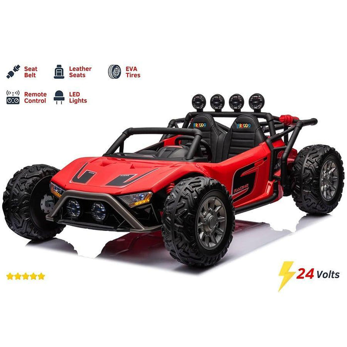 Freddo Toys - Freddo Toys 24V Freddo Monster 2 Seater Ride on for Kids