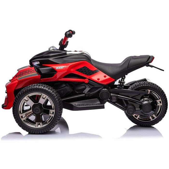 Freddo Toys - Freddo Toys 24V Freddo Spider 2 Seater Ride-On 3 Wheel Motorcycle