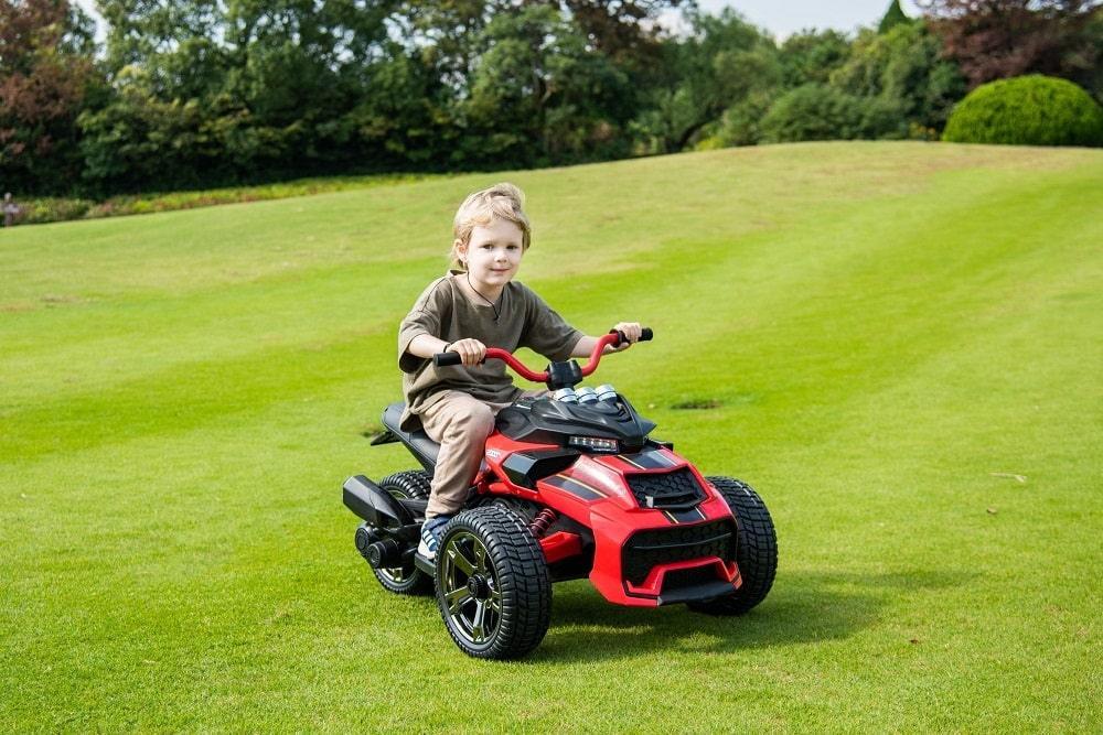 Freddo Toys - Freddo Toys 24V Freddo Spider 2 Seater Ride-On 3 Wheel Motorcycle