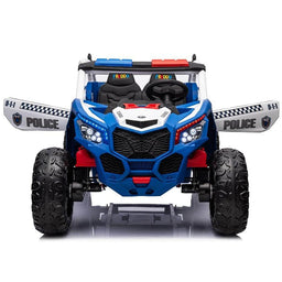 Freddo Toys - Freddo Toys 24V Freddo Storm Police UTV 2-Seater for Kids with Lights & Sirens