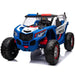 Freddo Toys - Freddo Toys 24V Freddo Storm Police UTV 2-Seater for Kids with Lights & Sirens