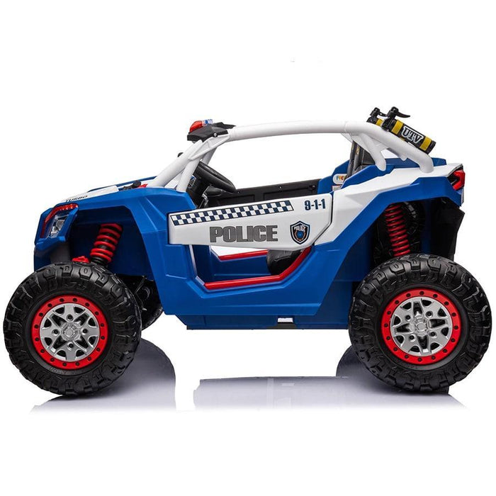 Freddo Toys - Freddo Toys 24V Freddo Storm Police UTV 2-Seater for Kids with Lights & Sirens