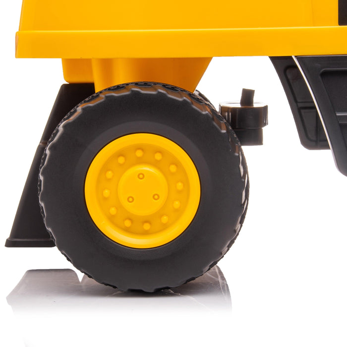 Freddo Toys - Freddo Toys Caterpillar Excavator Foot to Floor Ride-On for Toddlers