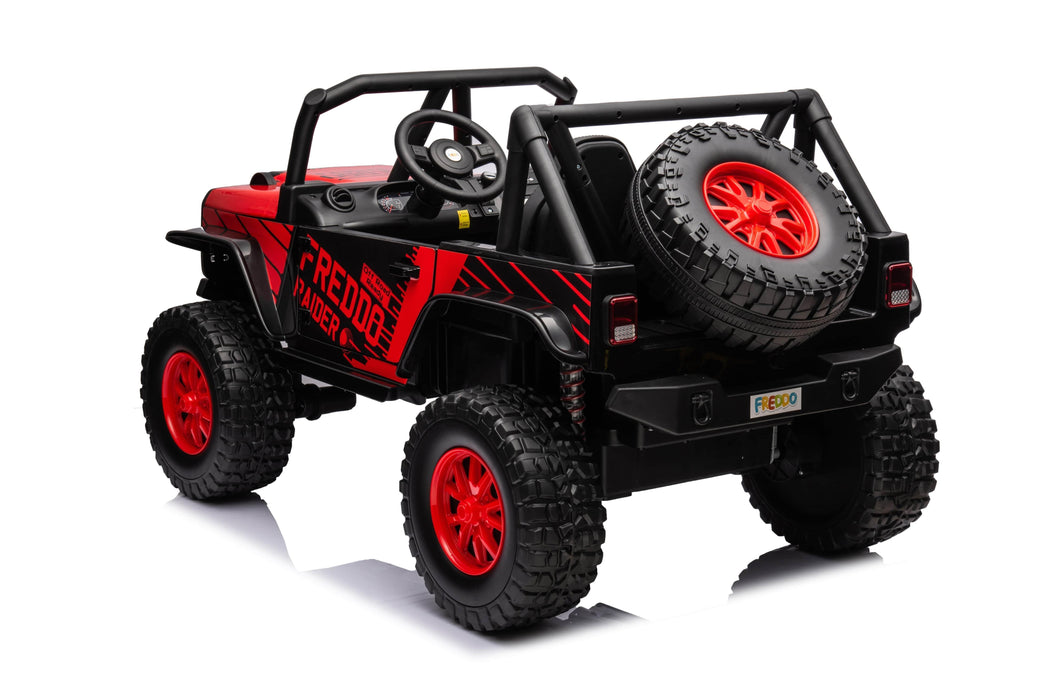 Freddo Toys - Freddo Toys Jeep 24V Freddo Raider 2 Seater Ride On