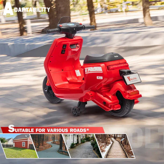 Freddo Toys - Voltz Toys 12V Ride-On Scooter for Kids with MP3 & Lights