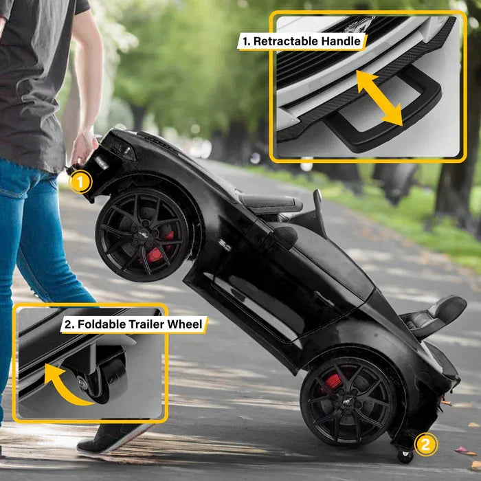 Freddo Toys - Voltz Toys Ford Mustang 24V Ride-On Car for Kids with Drift Mode & LED Lights