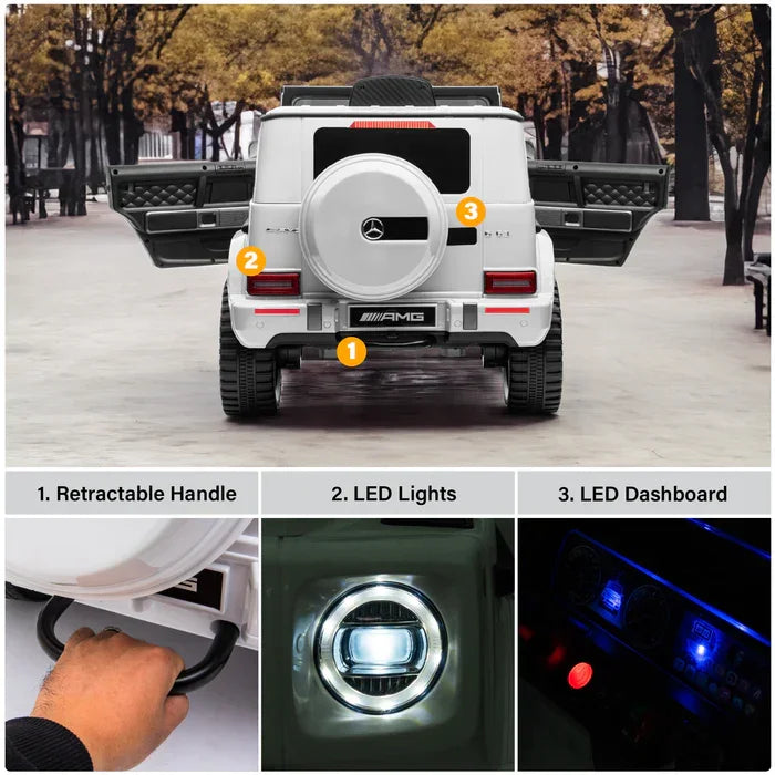 Freddo Toys - Voltz Toys Licensed Mercedes Benz-AMG G63 24V Ride-On Car with Remote & MP3