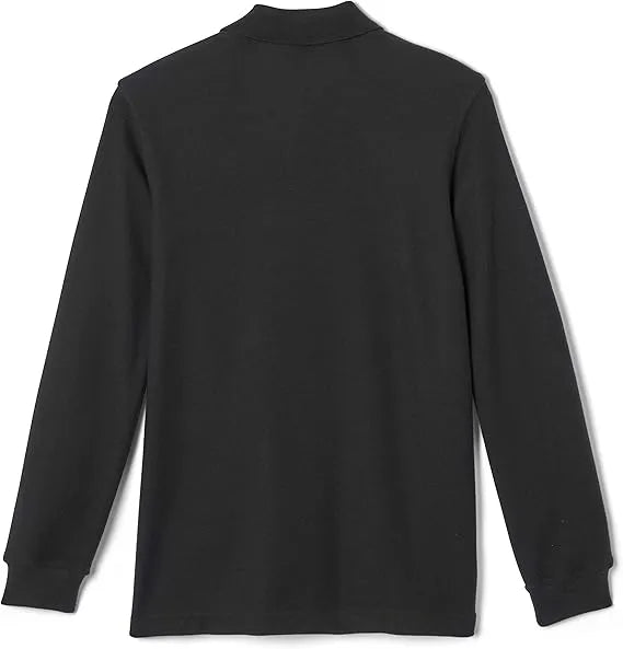 Polo piqué à manches longues unisexe d'uniforme scolaire French Toast - SA9085