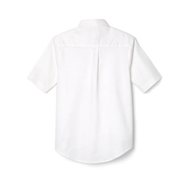 French Toast® - French Toast Boys School Uniform Short Sleeve Oxford Shirt - White - SE9003