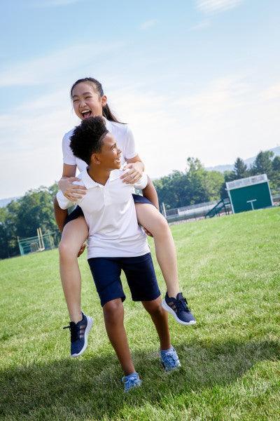 French Toast® - French Toast Girls School Uniform Pull-on Twill Shorts - Navy - SH9112