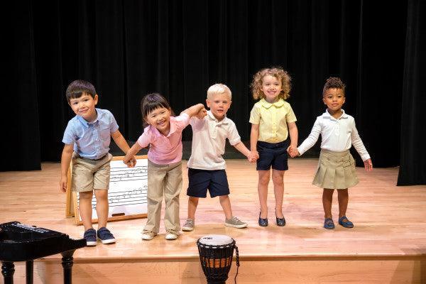 French Toast® - French Toast Girls School Uniform Pull-on Twill Shorts - Navy - SH9112