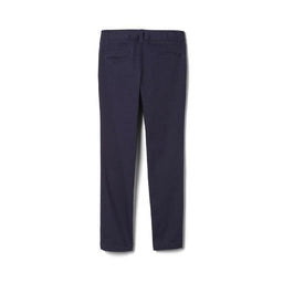 French Toast® - French Toast Girls School Uniform Straight Fit Stretch Twill Pant - Navy - SK9490