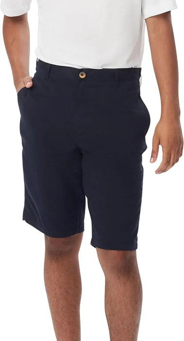 French Toast® - French Toast Men’s Flat Front Performance Stretch Shorts SH9252Y