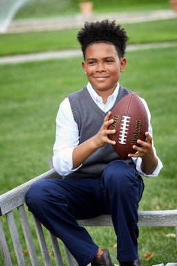 French Toast® - French Toast PULL-ON Relaxed Fit Stretch Twill Pant - Navy - SK9319