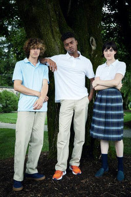 French Toast® - French Toast School Uniform Adult Short Sleeve Piqué Polo - Unisexe SA9084Y