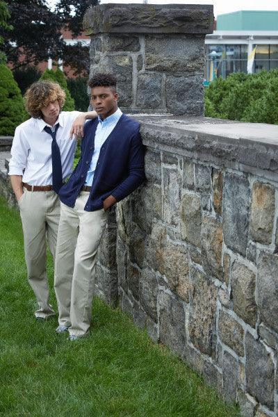 French Toast® - French Toast Young Men's School Uniform Long Sleeve Oxford Shirt - SE9002Y