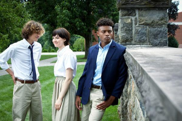 French Toast® - French Toast Young Men's School Uniform Long Sleeve Oxford Shirt - SE9002Y