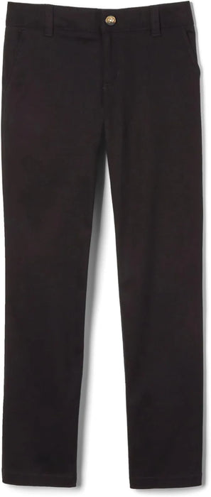 Pantalon en sergé extensible coupe droite pour uniforme scolaire French Toast pour filles - Marine - SK9490