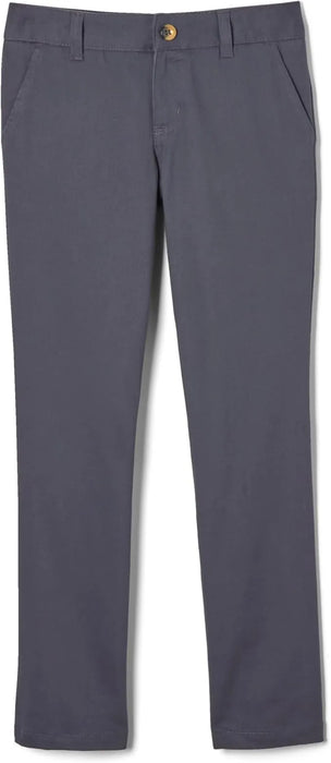 Pantalon en sergé extensible coupe droite pour uniforme scolaire French Toast pour filles - Marine - SK9490