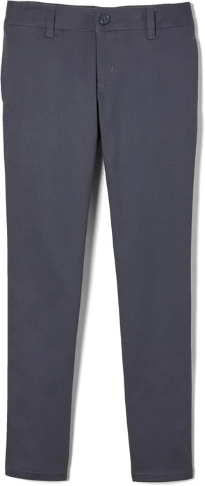 French Toast® Girls' Skinny Fit Stretch Twill School Uniform Pant – Kids Sizes