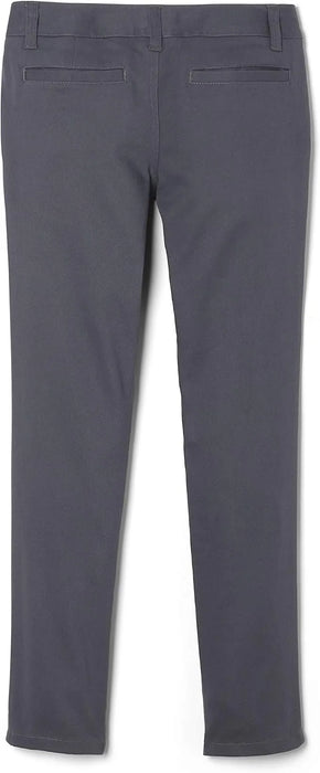 French Toast® Girls' Skinny Fit Stretch Twill School Uniform Pant – Kids Sizes