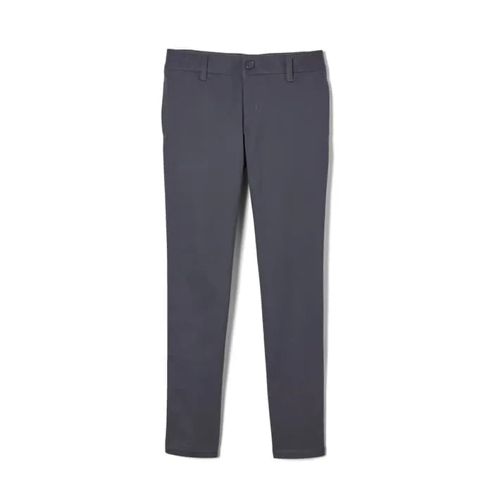 Gray pants on a white background