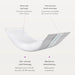 Frida Baby Instant Ice Maxi Pad product shown close up highlighting absorbency and cooling benefits.