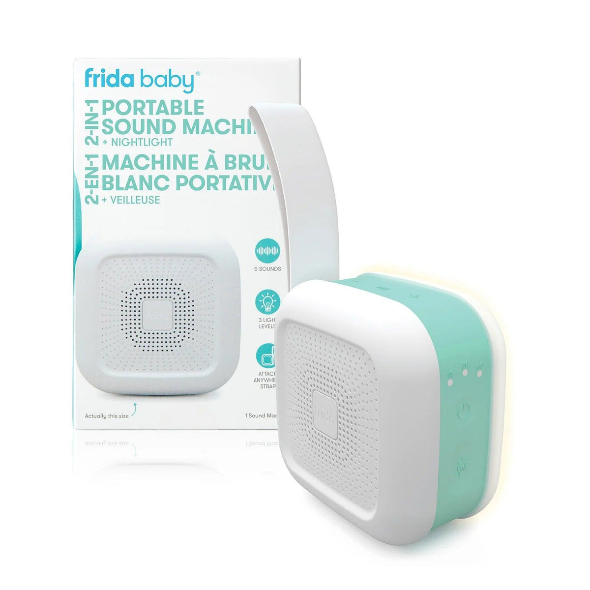 Frida Adding Machine Frida Baby 2-in-1 Portable Sound Machine and Nightlight — Goldtex