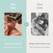 Frida Baby Snipper Clipper comparison with standard nail clippers, showing close-up of each in use on nails.