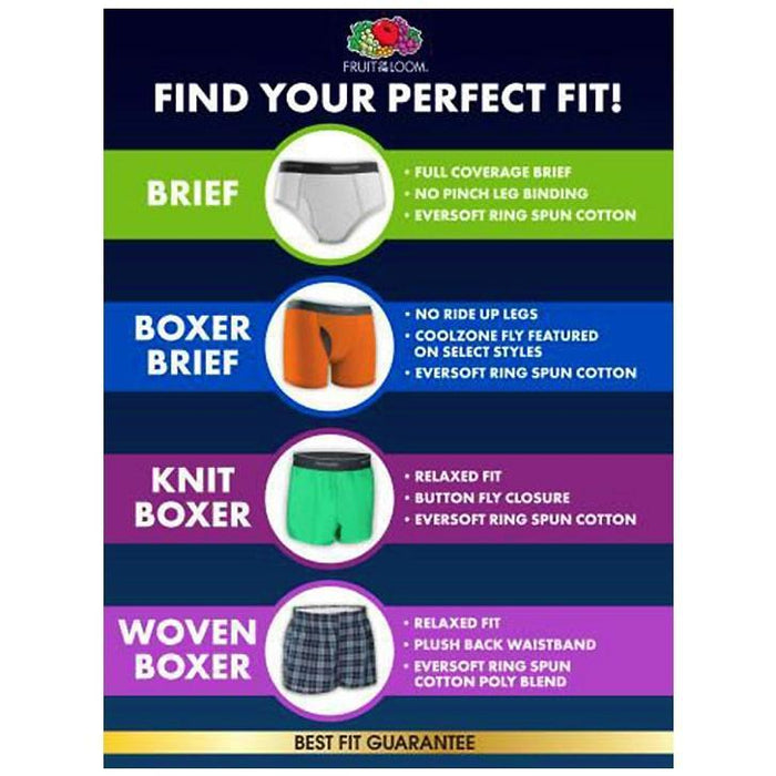 Fruit of the Loom® - Fruit of the Loom Toddler & Kids Assorted Boxer Briefs - 5 Pack