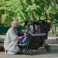 Gaggle Compass Trio Triple Baby Stroller for Daycare & Infants