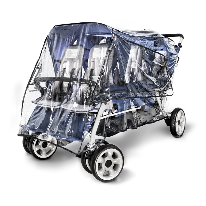 Foundations® Rain Cover & Weather Shield for Jamboree 6 & LX6 Strollers